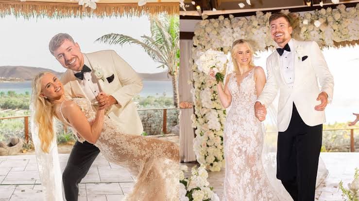 MrBeast se casa con Thea Booysen en una exclusiva boda privada