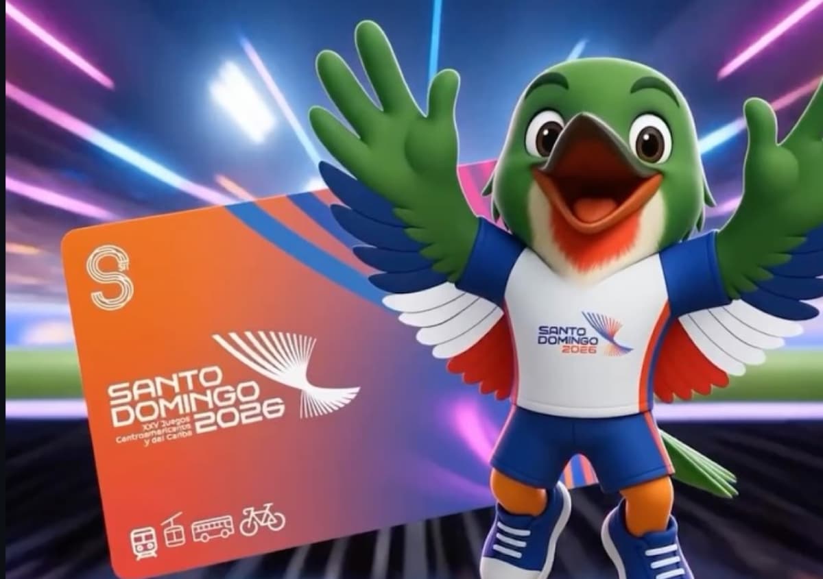 "El espíritu de los Juegos se mueve contigo": Metro de Santo Domingo lanza tarjeta con 14 viajes por RD$100