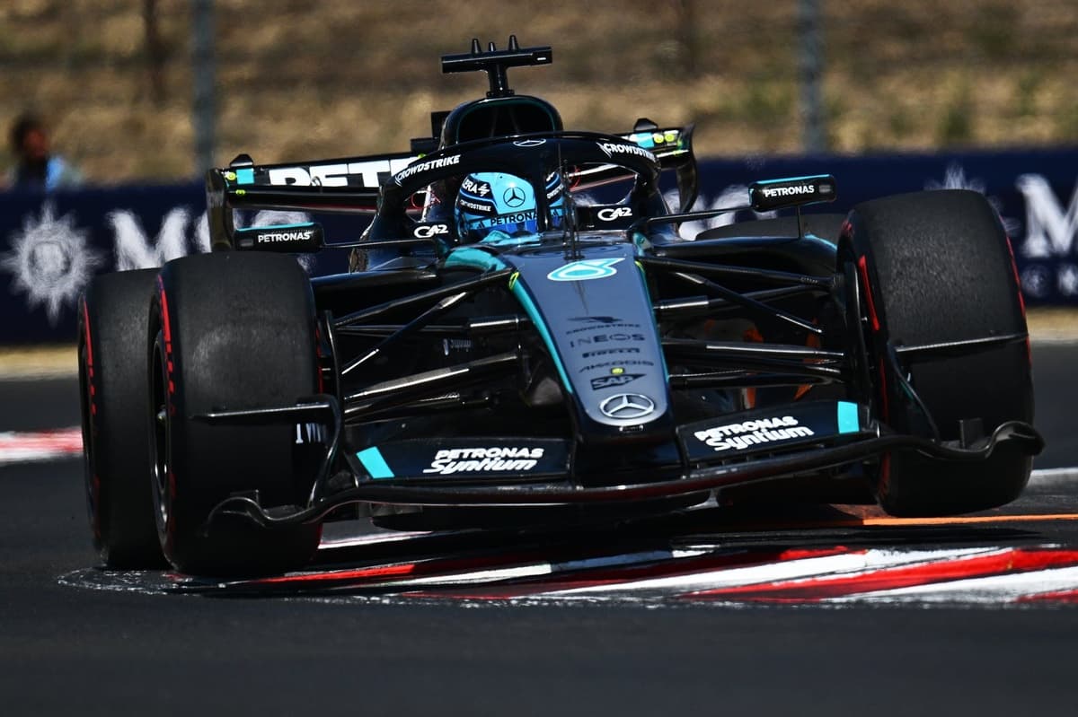 Mercedes confirma el cambio de motor de Russell antes de la carrera de Hungría