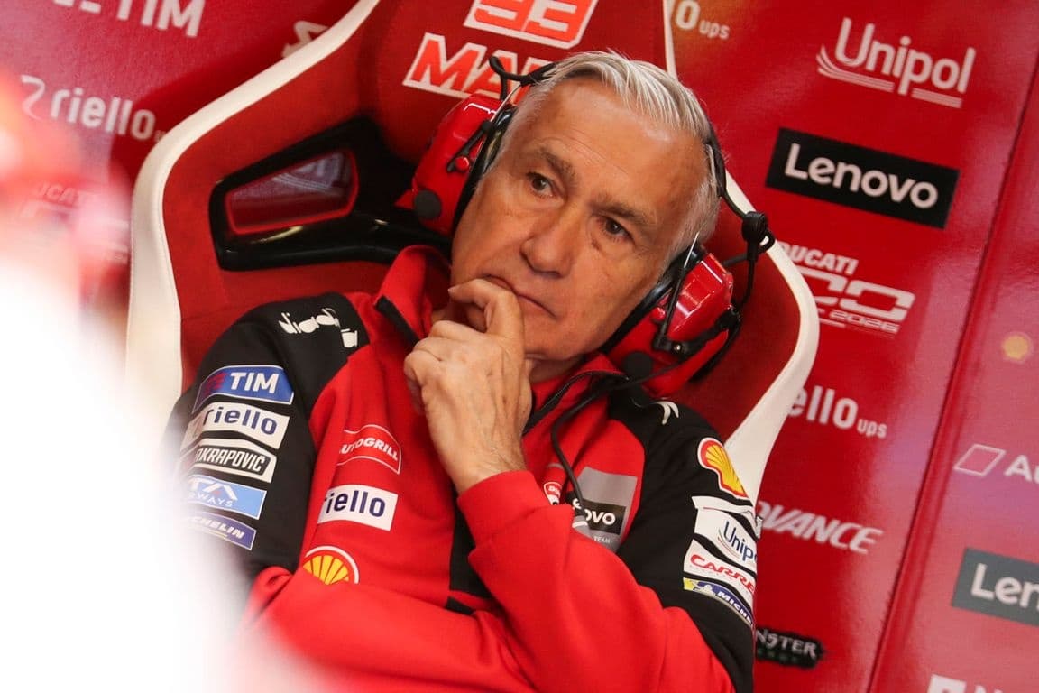 Tardozzi: "Ducati y Aprilia están igualadas, son los pilotos los que marcan la diferencia"
