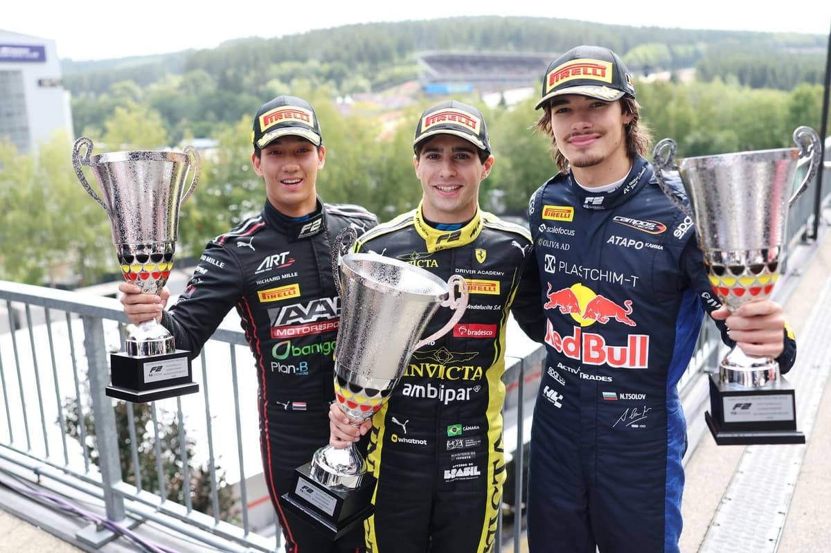 Los jóvenes de las academias de F1 ponen patas arriba la lucha por el título de F2