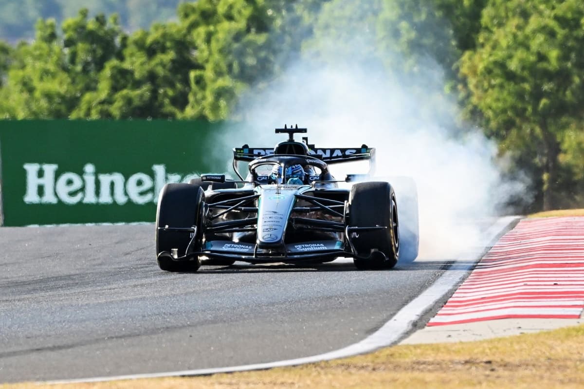 Russell confirma el temor de Mercedes: "Ferrari está muy por delante"