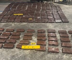 Costa Rica incauta 256 paquetes de cocaína y detiene a ocho