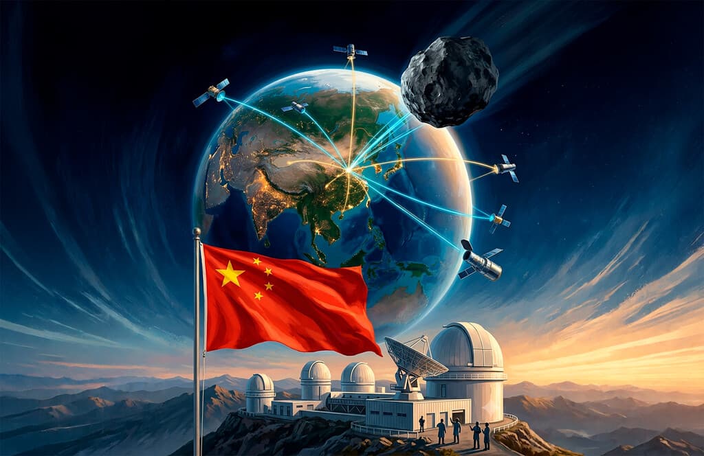 China acaba de disputar a EEUU otro título: el de querer defender la Tierra de un asteroide