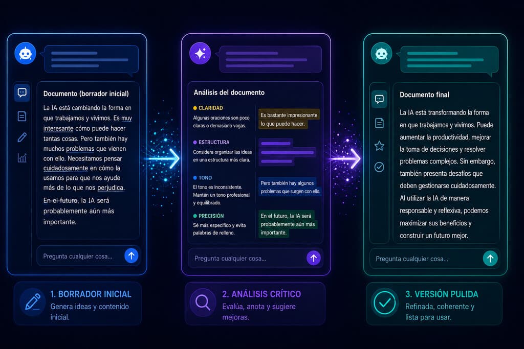 La técnica que usan los expertos para sacarle el máximo partido a la IA: encadenar modelos para refinar el resultado
