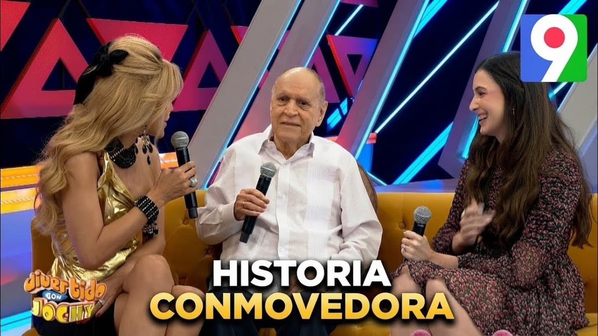 Historia que Conmueve «Mariela Ponte: Quiero hacer famoso a mi Abuelo» | Divertido con Jochy
