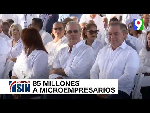Abinader entrega RD 85 millones a 400 microempresarios | Emisión Estelar SIN