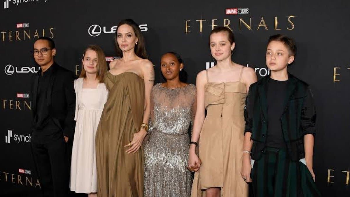 Ya son tres los hijos de Angelina Jolie que legalmente optan por quitarse el apellido Pitt