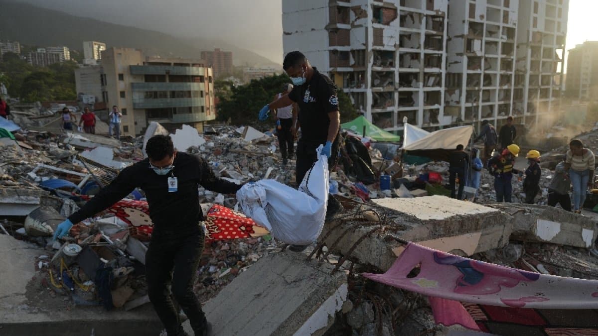 Suman más 5 mil número muertes sismos Venezuela
