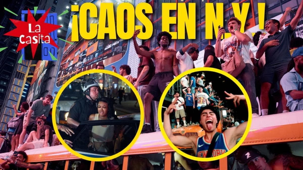 Locura en Nueva York tras la noche de NBA: caos en Manhattan y una curiosa sorpresa en el aeropuerto