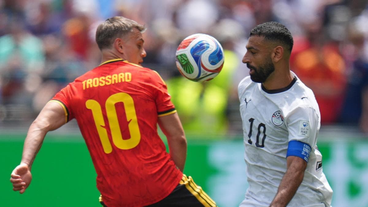 1-1: Egipto frena a Bélgica en el 34 aniversario de Salah