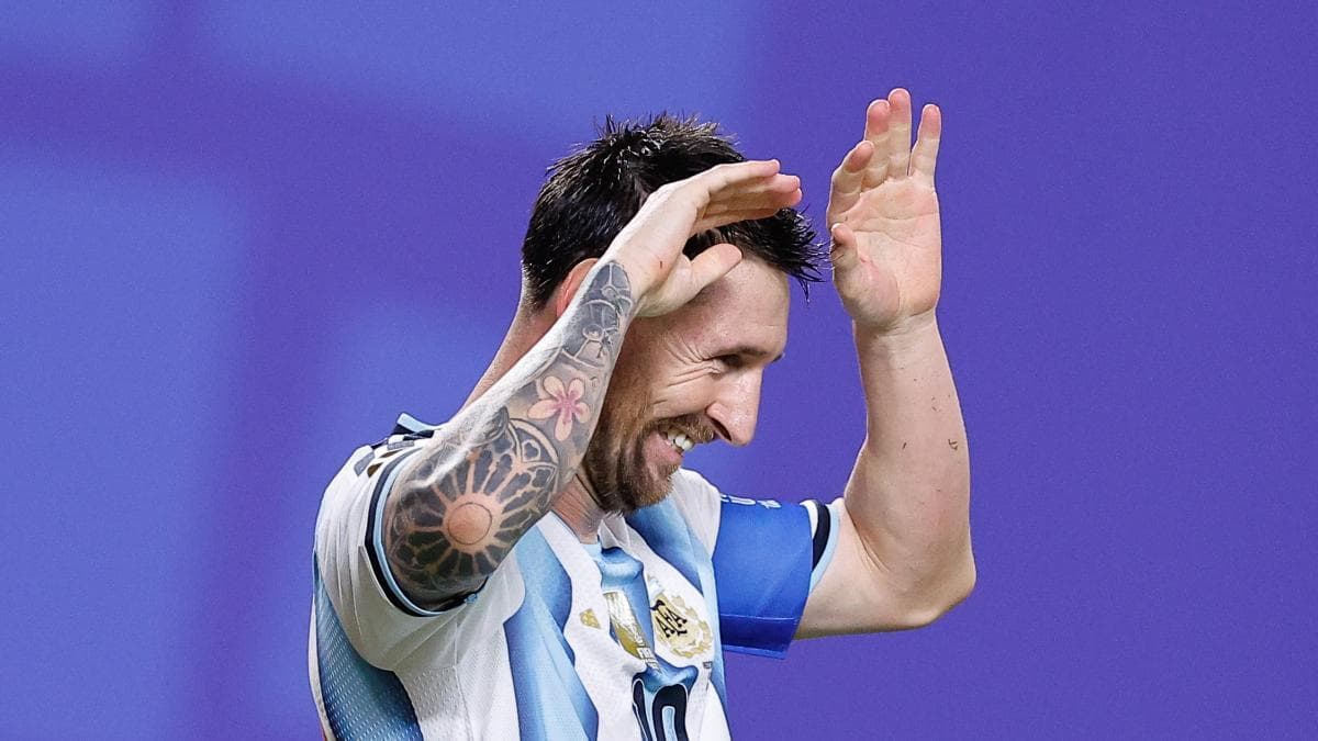 Un obús de 109,4 km/h: los detalles del histórico triplete de Messi