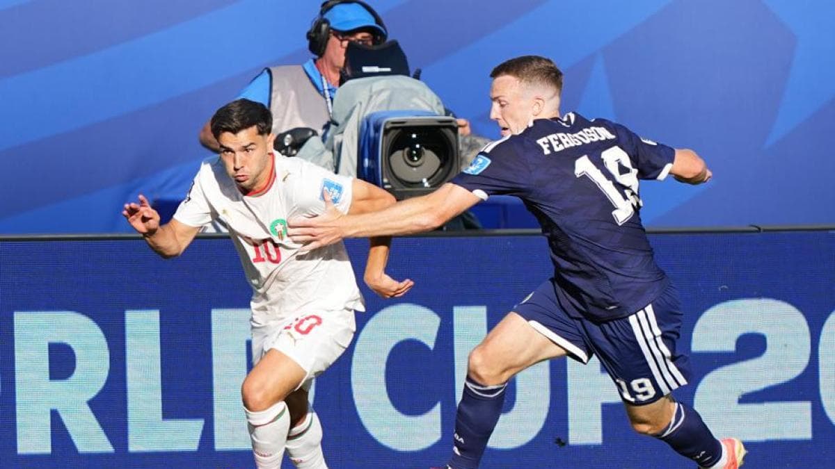 0-1: Brahim lidera a una Marruecos que acabó pidiendo la hora tras dominar a Escocia