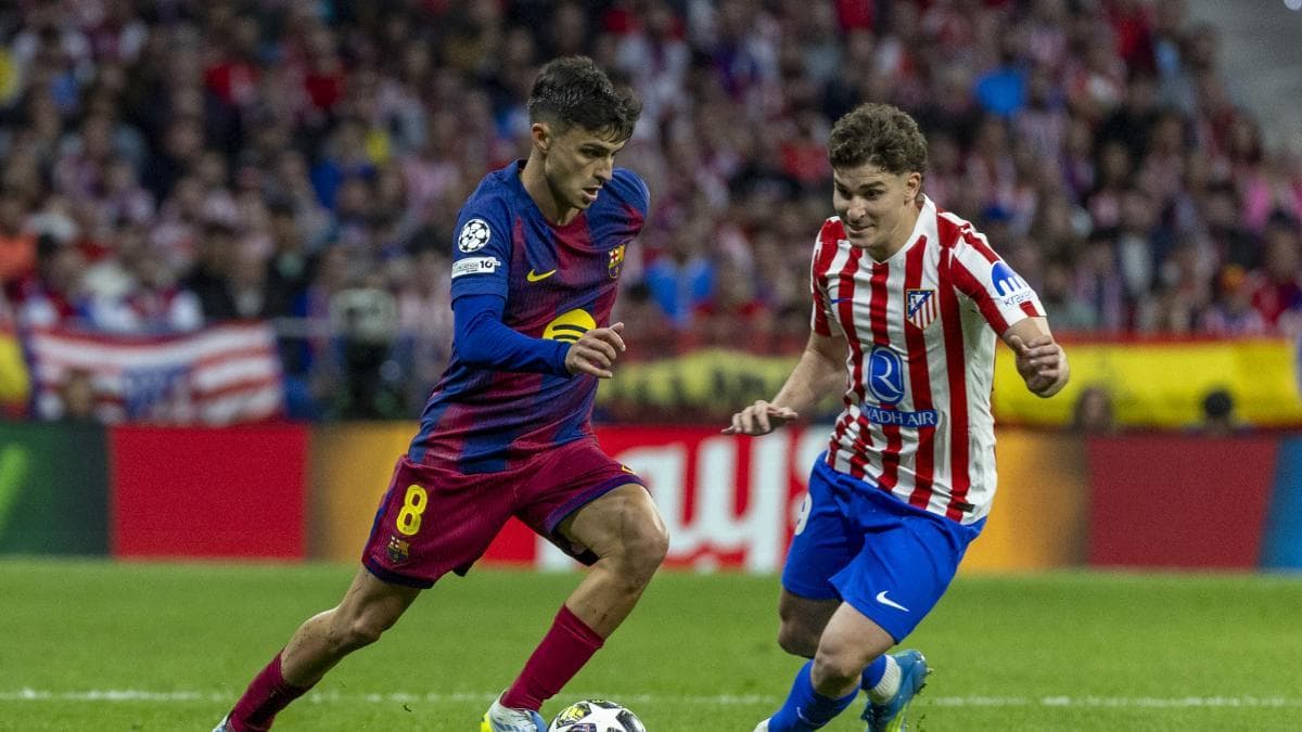 La admiración de Pedri hacia Julián Álvarez es mutua
