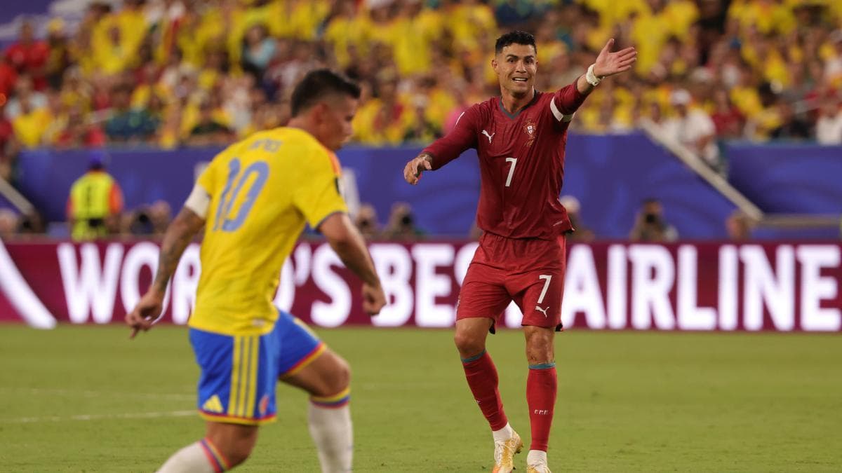 Colombia desnuda a Portugal