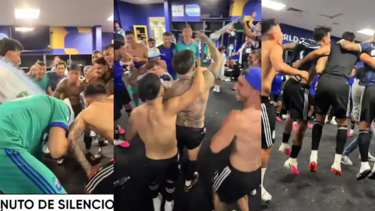 "Un minuto de silencio...": La celebración de la albiceleste tras meterse en la final