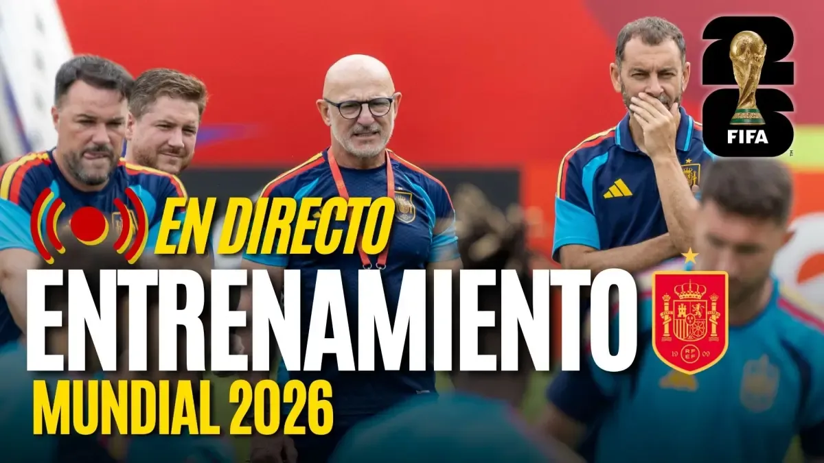 Sigue en directo el entrenamiento de la selección previo a la final