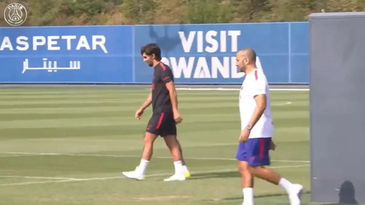 Ferran ya entrena con el PSG: "Espero ganar tantos trofeos como sea posible"