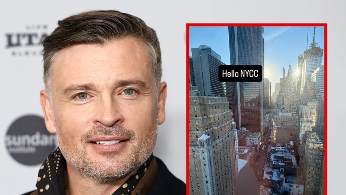 Tom Welling publica accidentalmente una foto desnudo en la red social Instagram