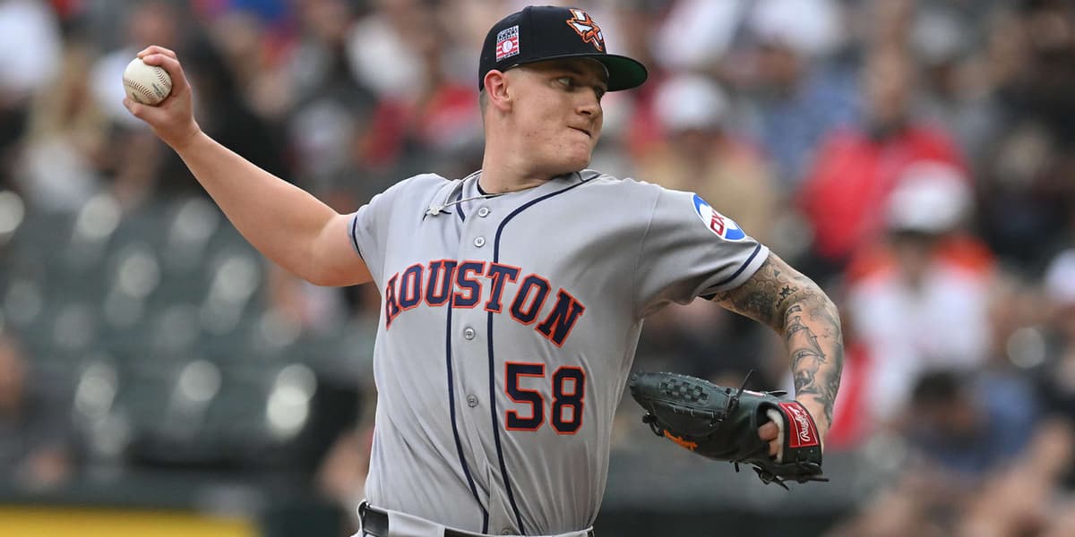 Brown brilla con joya de siete entradas y Astros vencen a Medias Blancas
