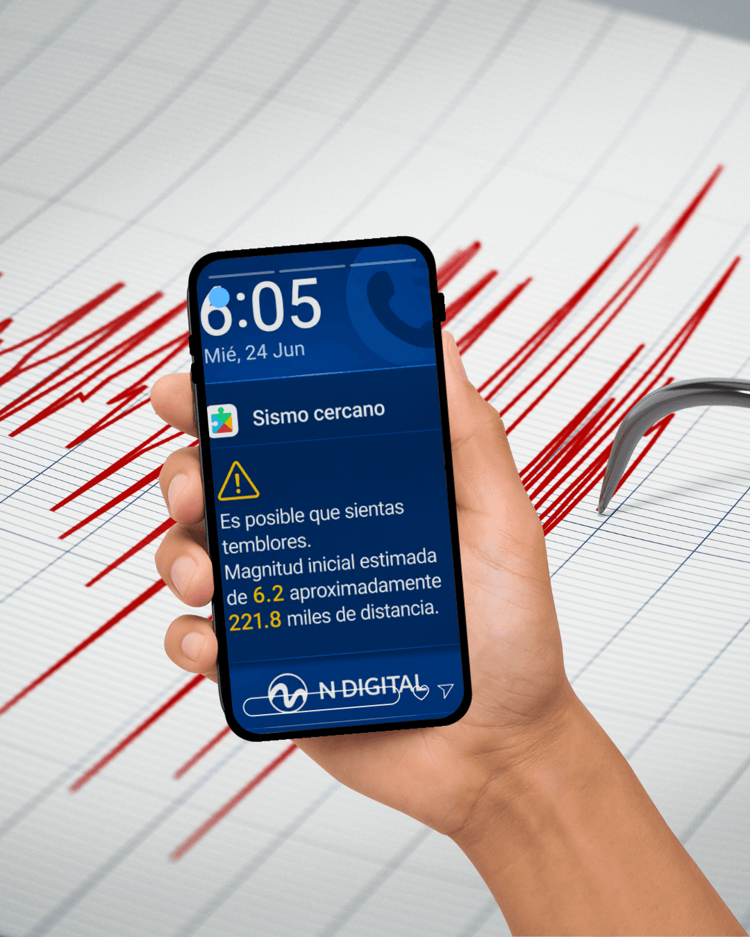 Usuarios reportan recibieron alertas en celulares segundos antes de los terremotos en Venezuela