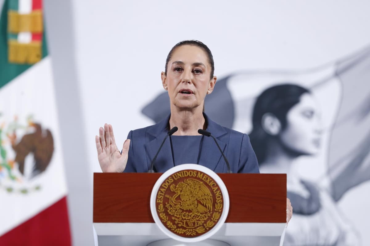 Sheinbaum ve injerencia de EE.UU. en retiro de visa a hijo de expresidente López Obrador