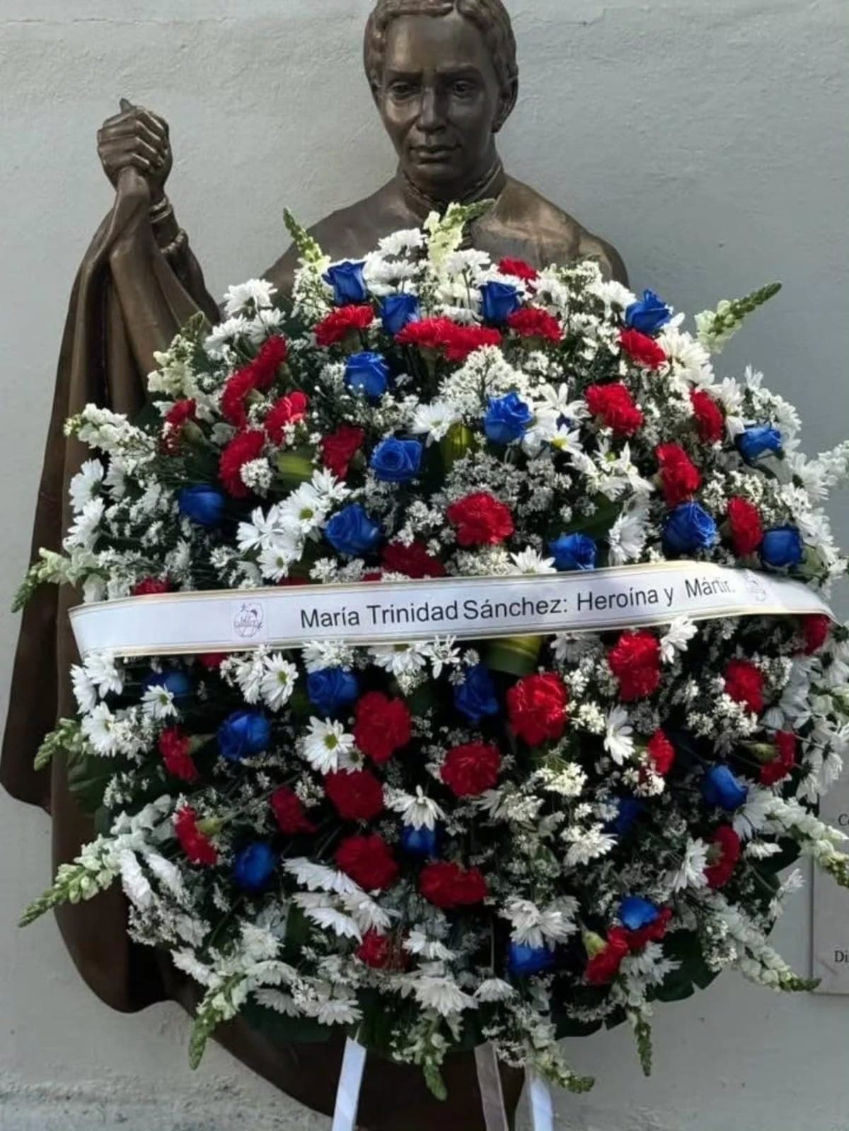 Luis “El Gallo” y la UDC resaltan legado patriótico de María Trinidad Sánchez en 232 aniversario de su natalicio; el acto fue organizado junto al Movimiento Patriótico Revolución Duartiana