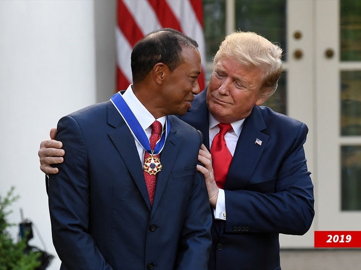 Trump reacciona al accidente de Tiger Woods: "Me siento muy mal. Tuvo alguna dificultad"