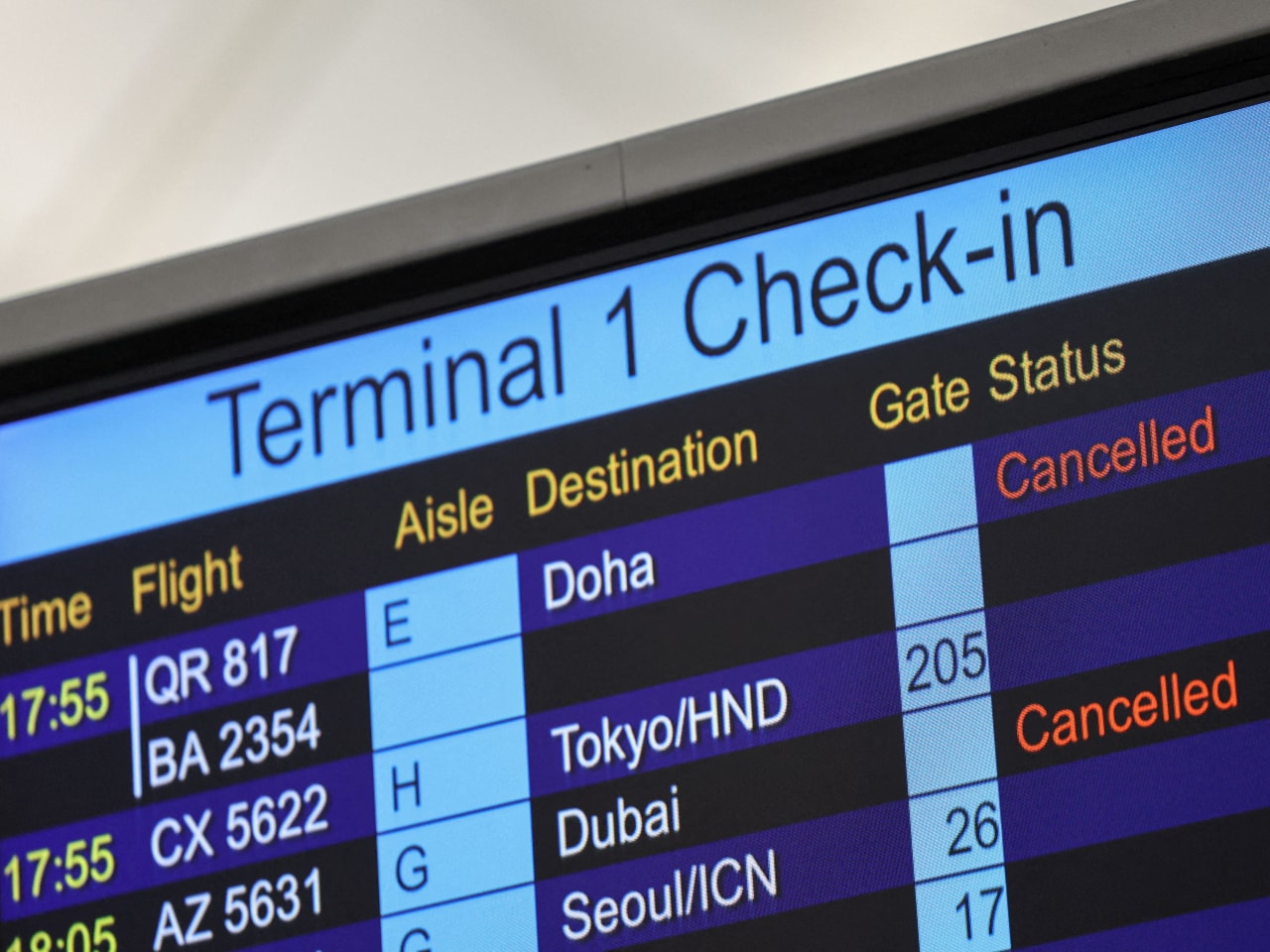 Tarifas Asia–Europa se disparan tras cierres en el Golfo: aerolíneas asiáticas ganan, pero podría ser temporal