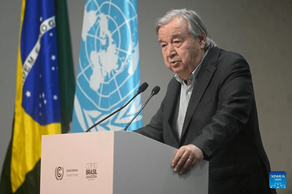 Secretario de la ONU advierte sobre la crisis climática global