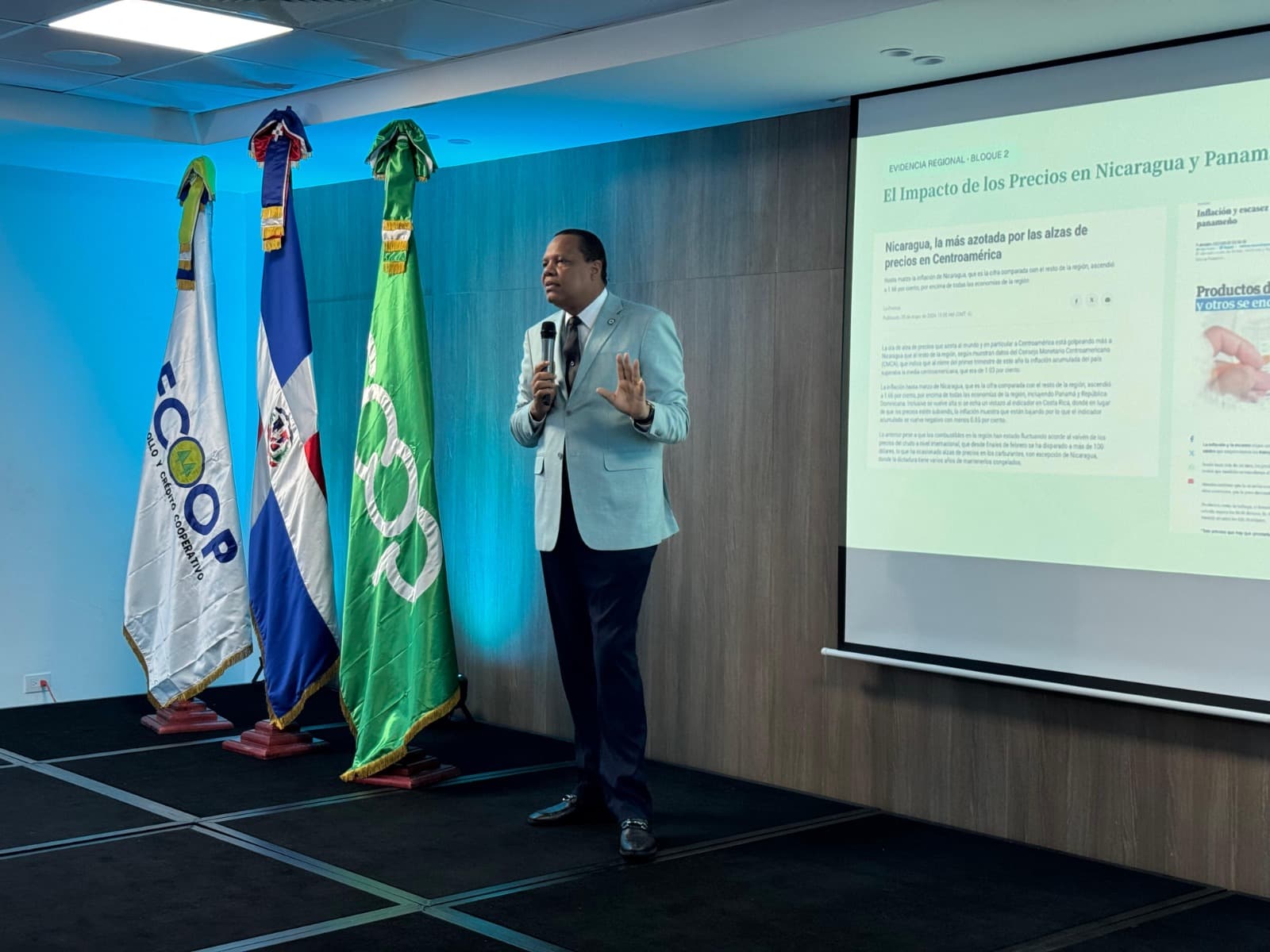 Eddy Alcántara defiende plan anticrisis ante críticas de la oposición política