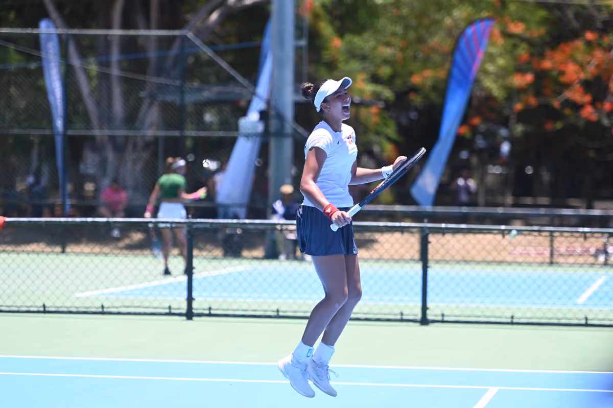 Ana Zamburek rompió una mala racha y ganó la primera medalla del tenis femenino dominicano en los últimos 12 años