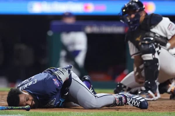 El equipo de Tampa Bay se preocupa por la salud de Tampa Bay luego de recibir un pelotazo