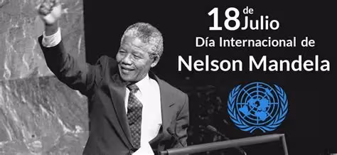 18 de julio: Día Internacional de Nelson Mandela
