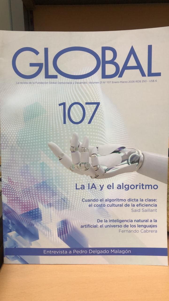 Revista Global dedica su edición 107 a la inteligencia artificial y los desafíos del entorno digital.