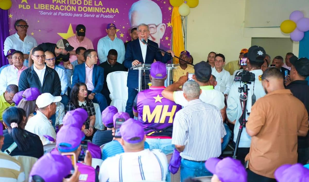 Danilo Medina proyecta un triunfo seguro del PLD en elecciones presidenciales de 2028