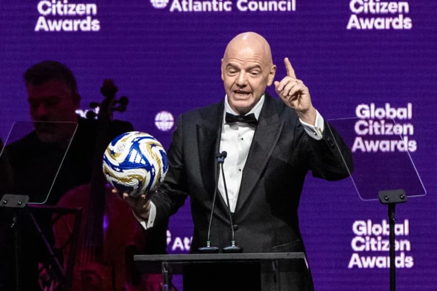 Gianni Infantino recibió el jueves el apoyo de seis federaciones árabes de fútbol con miras a su reeleción en la FIFA