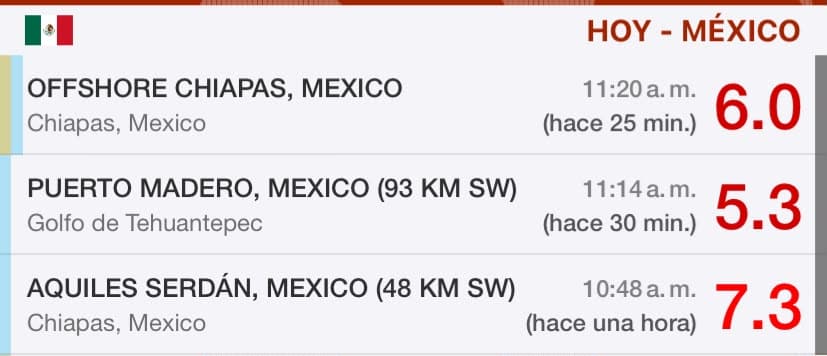 Fuerte temblor sacude a México, El Salvador y Guatemala