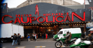 El vetusto e histórico Teatro Caupolicán, de Chile