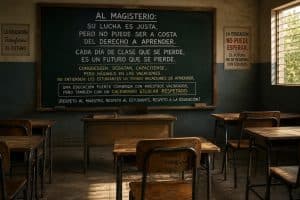El momento oportuno para el debate magisterial