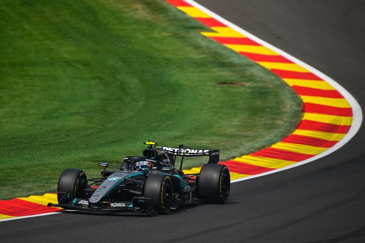 Antonelli no da opción en Spa y se presenta a la qualy como el gran favorito