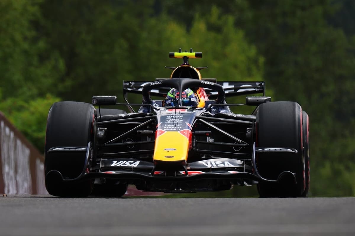 Isack Hadjar saldrá último en Spa por un cambio de motor de Red Bull F1