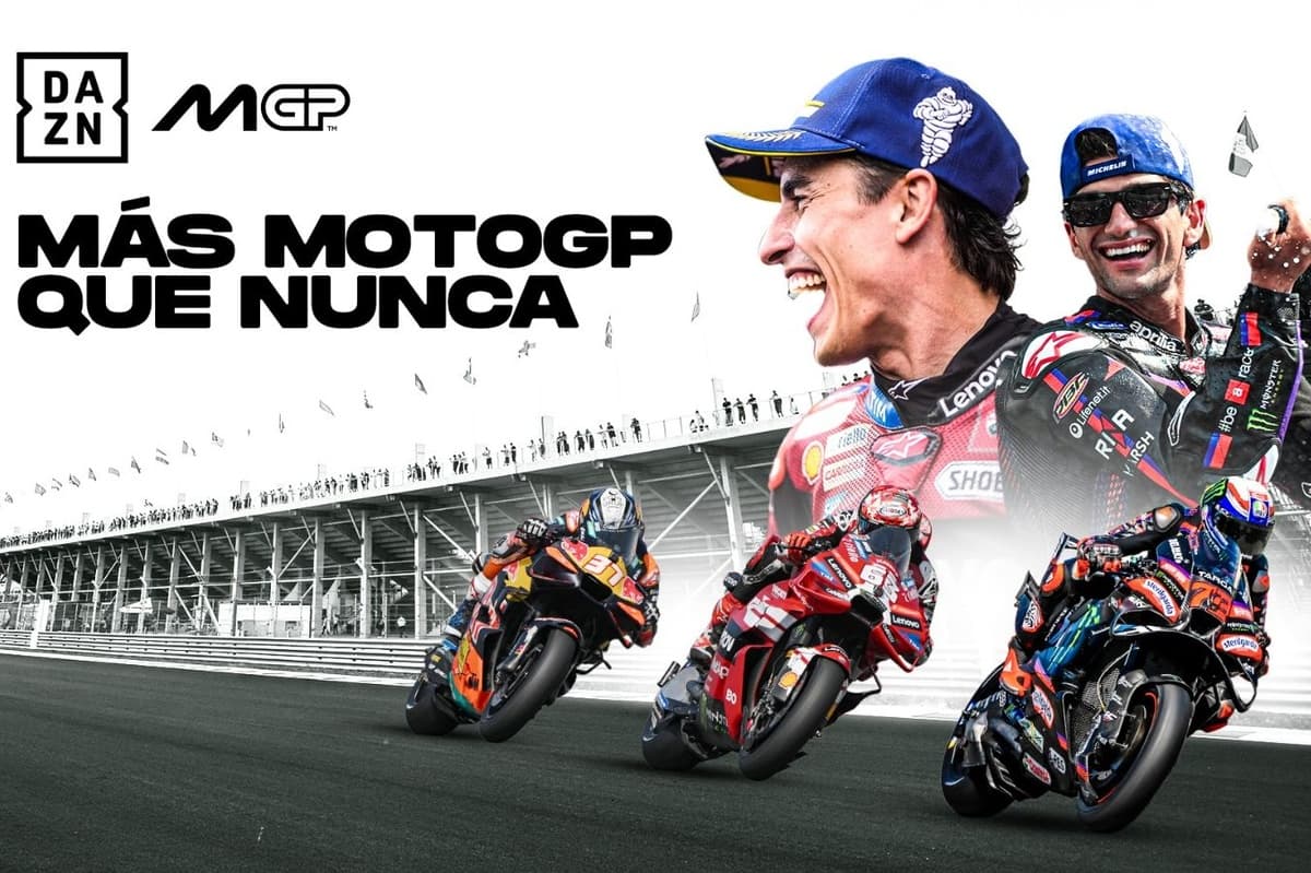 DAZN seguirá siendo la casa de MotoGP en España hasta 2030