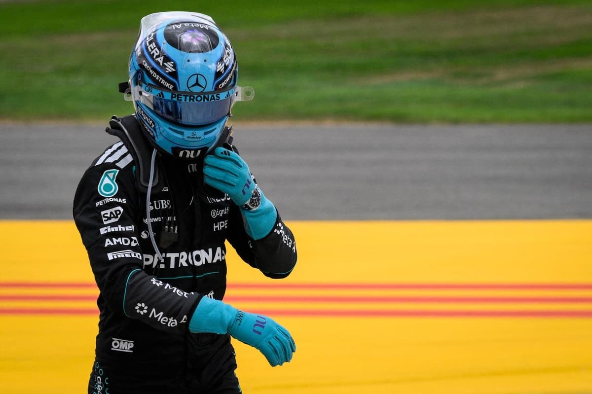 Russell, aliviado tras descubrir el problema de su Mercedes: "Ahora podré conducir más natural "