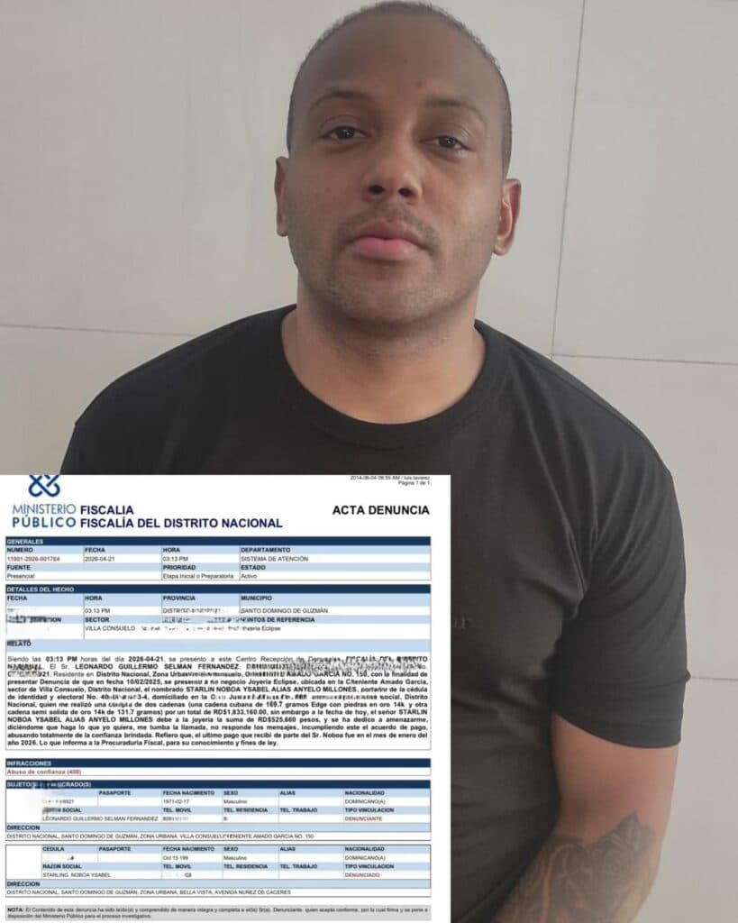 Denuncian amenazas de “Anyelo Millones” a dueños de joyerías