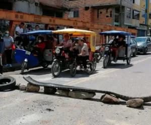 Muere un paciente por bloqueo de vía debido al alza de combustibles en la Amazonía de Perú