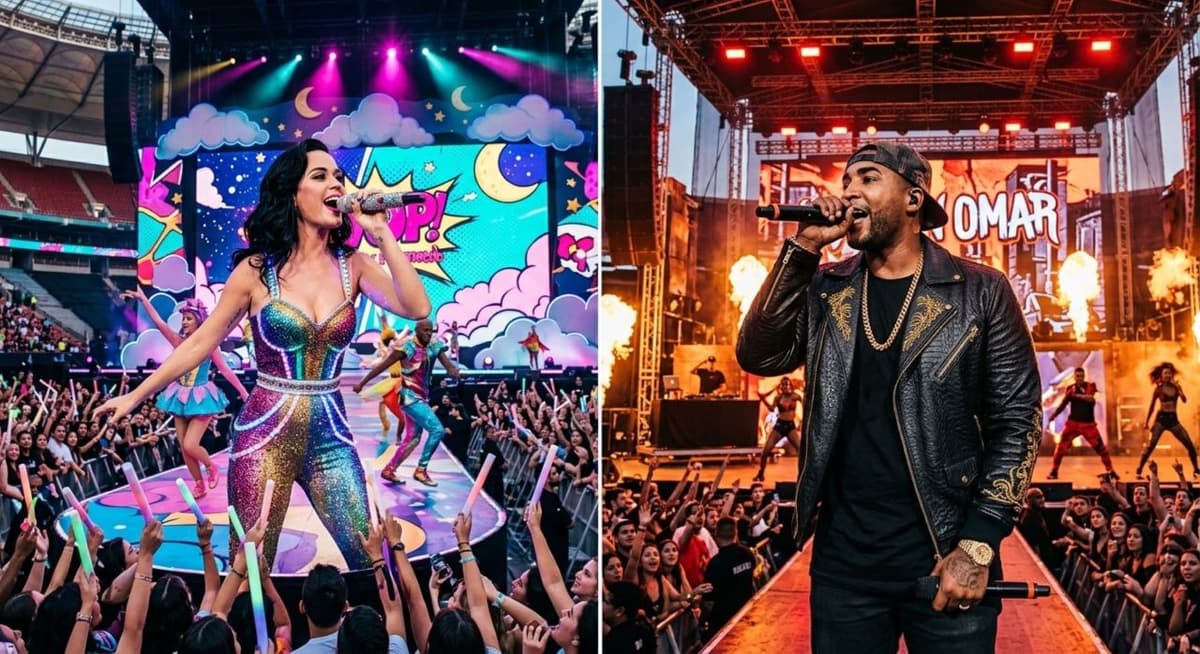 ¡Katy Perry y Don Omar encabezan el segundo día del Festival Presidente 2026!