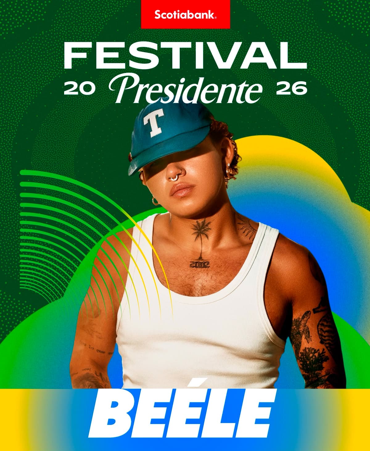 Beele se suma al cartel del Festival Presidente 2026