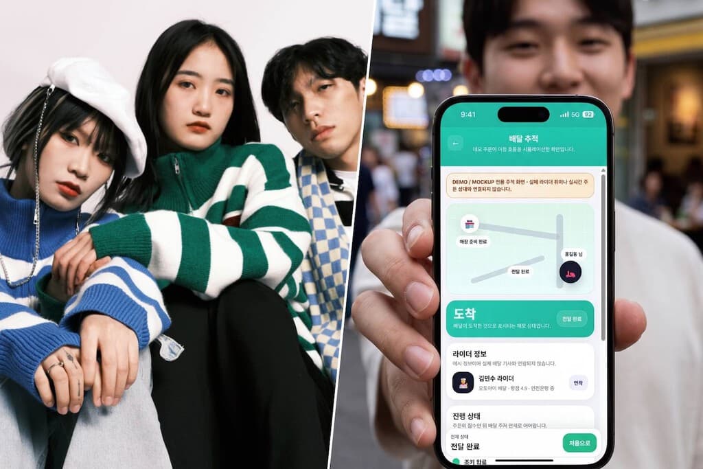 La Gen Z de Corea no puede pagar el delivery. Ha encontrado la forma de que su cerebro no lo note: apps que no venden nada