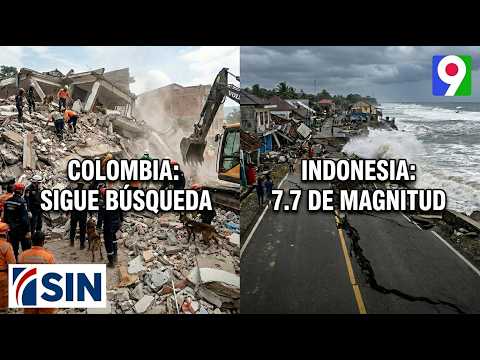 Sigue búsqueda en Colombia mientras tiembla en Indonesia | Emisión Estelar SIN